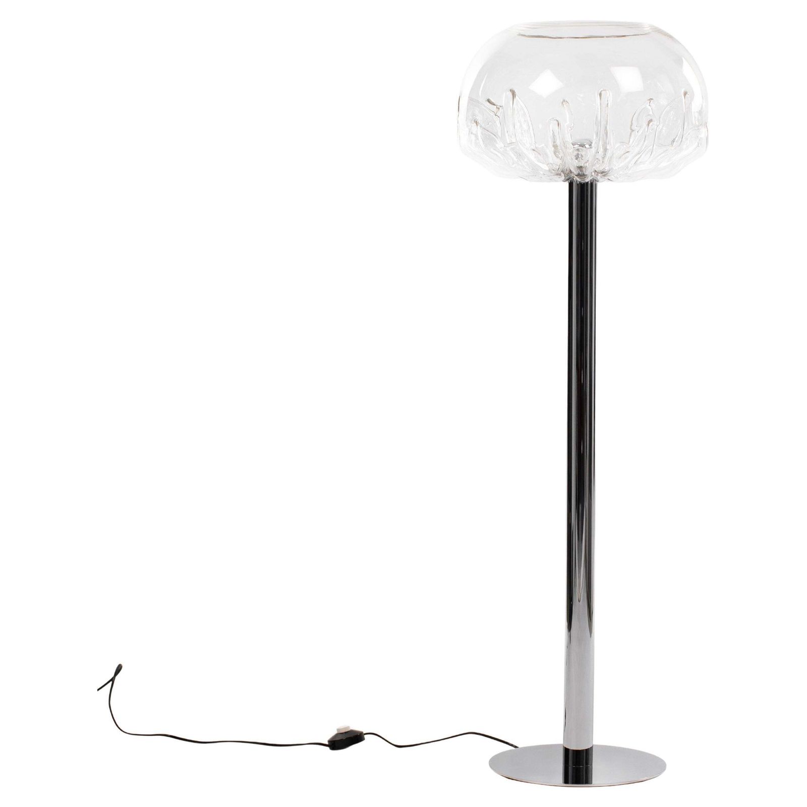 Italian Mid Century Floor Lamp "Zinia" By Toni Zuccheri For Veart, 1970s