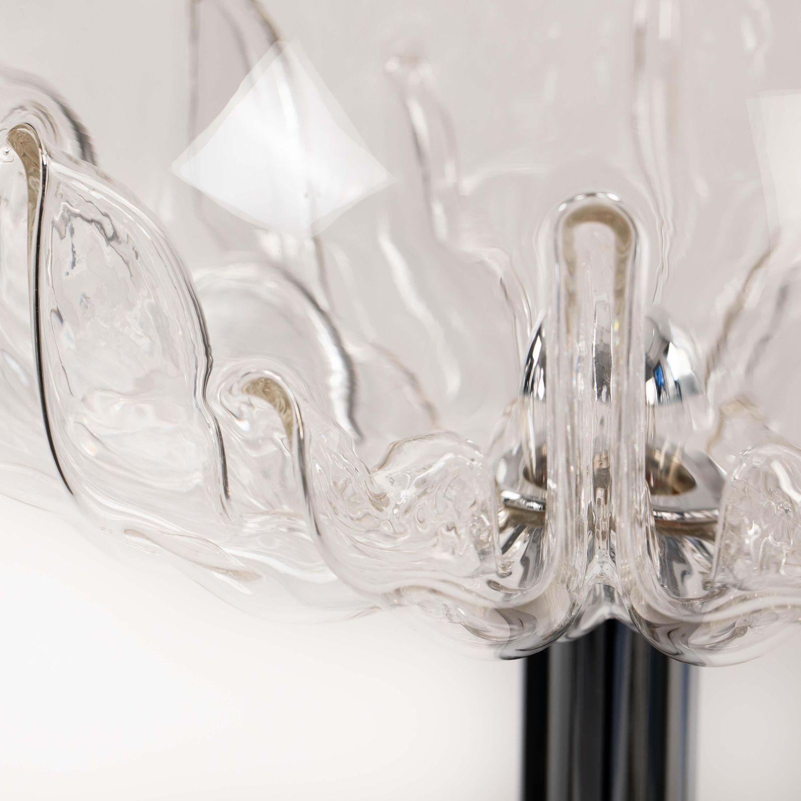 Lighting Italian Mid Century Floor Lamp "Zinia" By Toni Zuccheri For Veart, 1970s photo