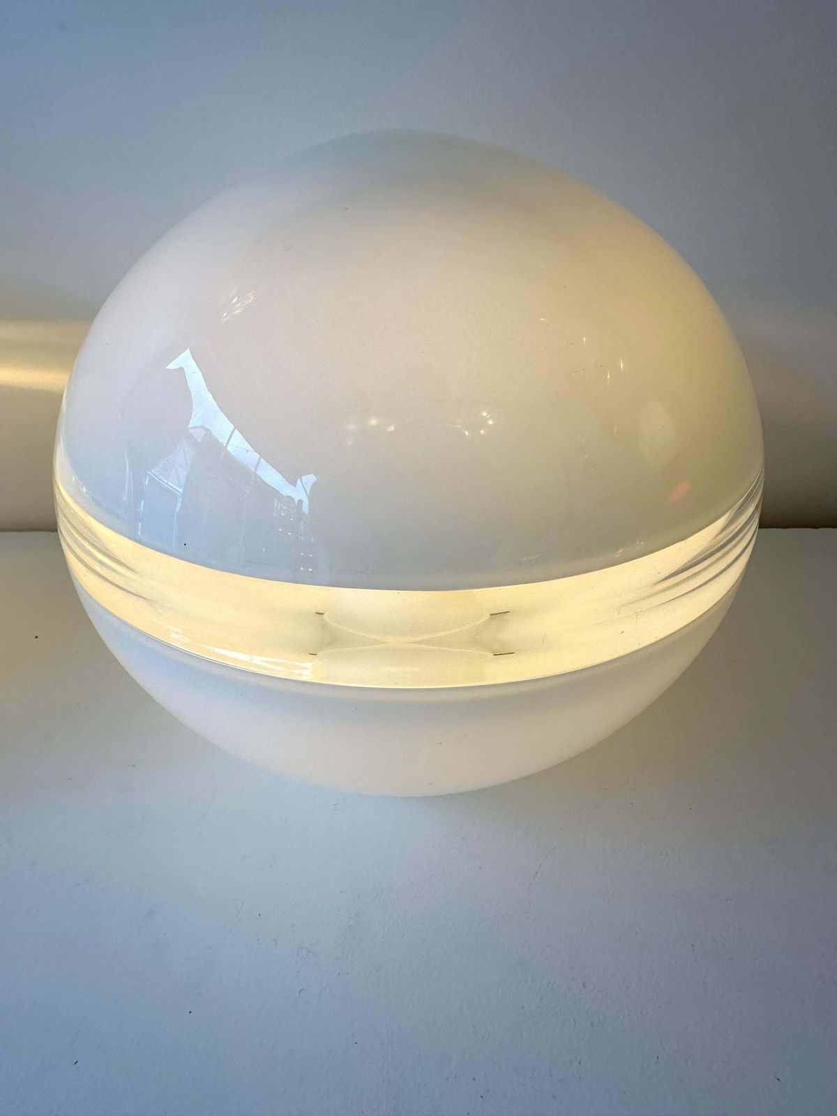 Pair Of Lamps Lt230 Murano Glass By Carlo Nason For Mazzega, Italy, 1970s photo Lighting