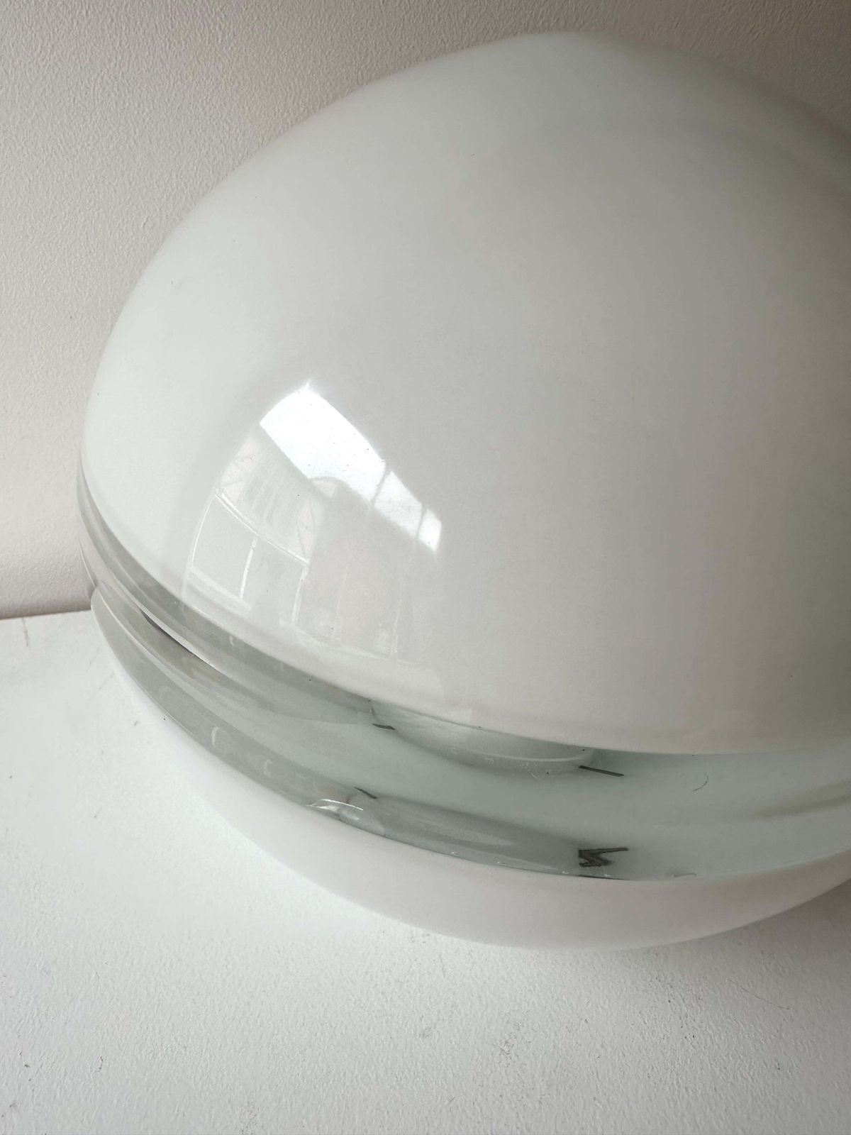 Pair Of Lamps Lt230 Murano Glass By Carlo Nason For Mazzega, Italy, 1970s photo buy