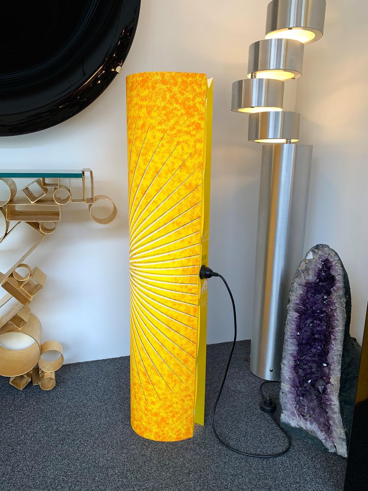 photo furniture Sun Floor Lamp By Fornasetti, Italy, 1990s
