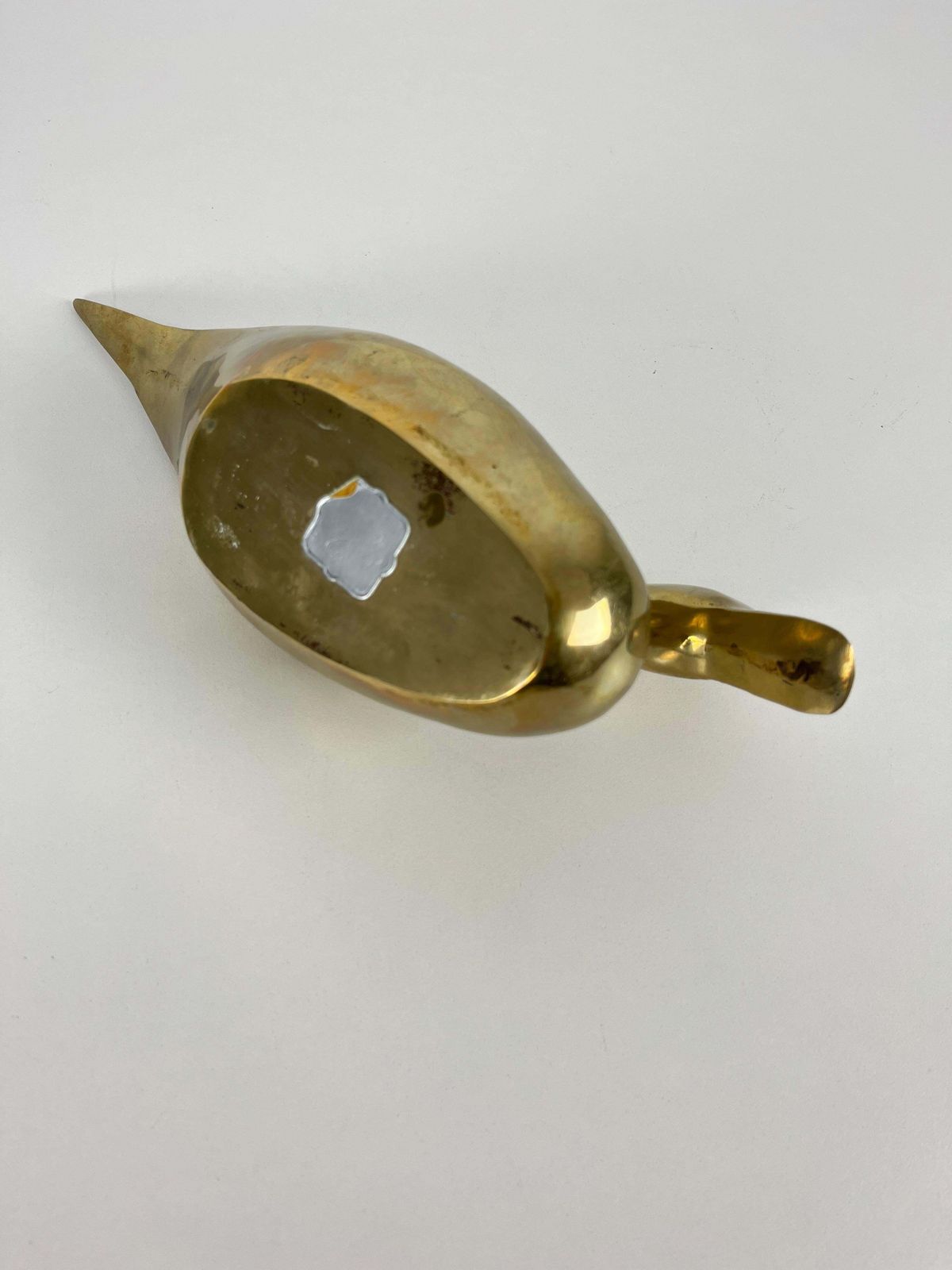 Lovely Mid Century Brass Duck, Made In Italy  1960s photo 471.0