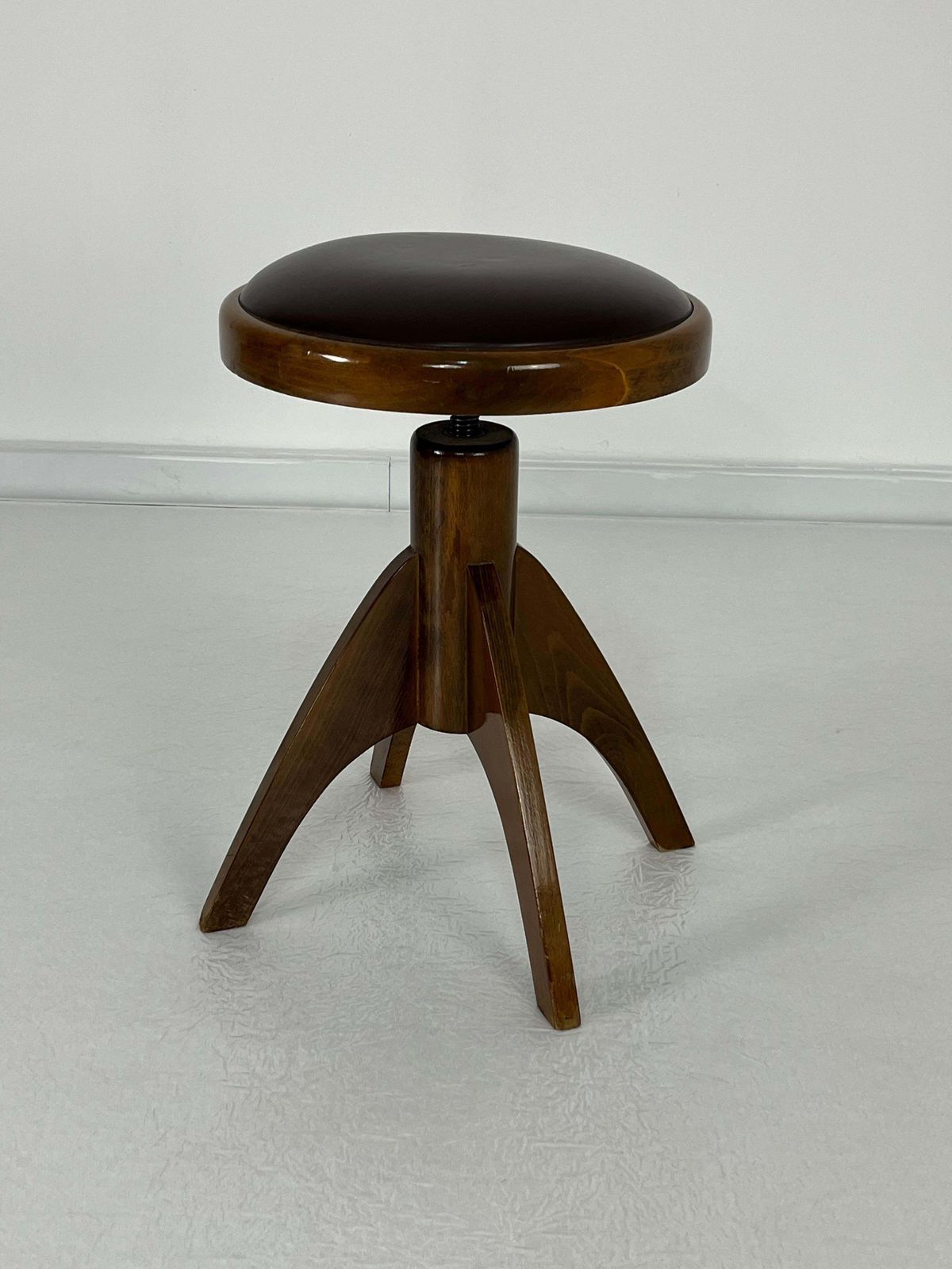 Swivel Piano Stool Made In Italy, 1980s photo furniture