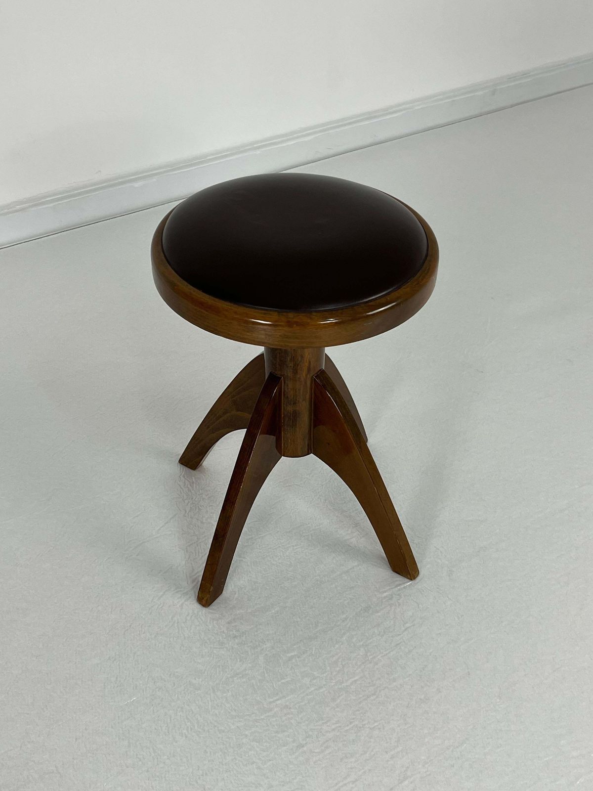 Swivel Piano Stool Made In Italy, 1980s photo vintage