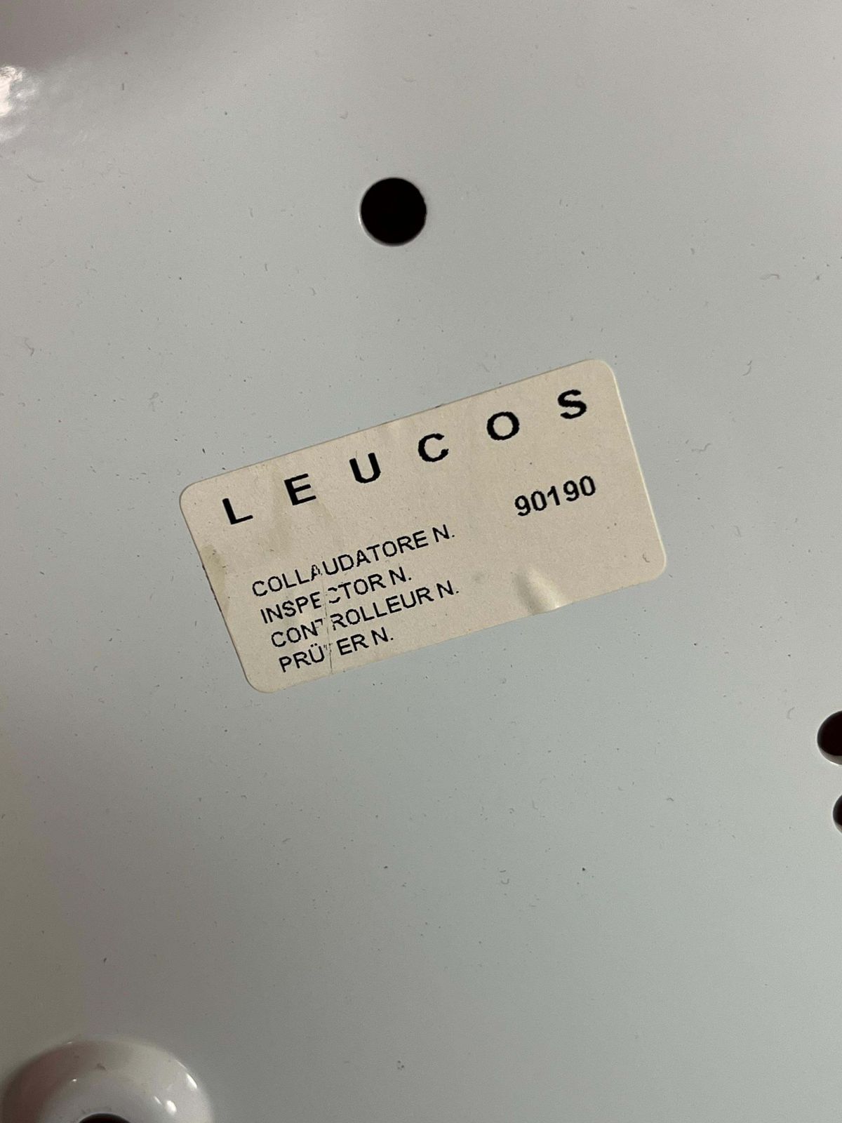 1328.0 Set Of 2 Large Murano Glass Wall Lamps Leucos, 1980s photo
