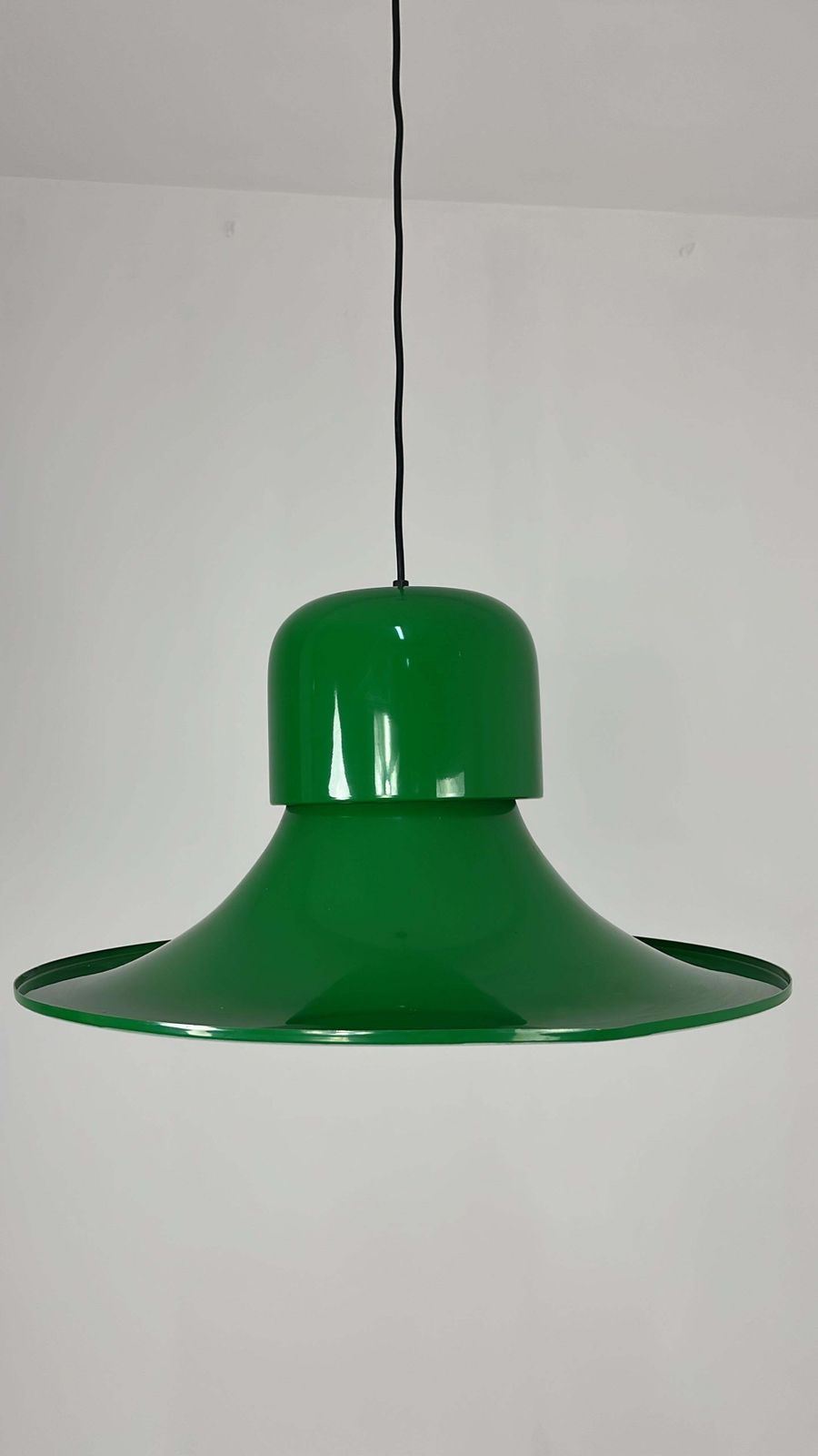 Pendant Lamp By Joe Colombo For Stilnovo 1960s, Large Diameter 64 Cm photo furniture