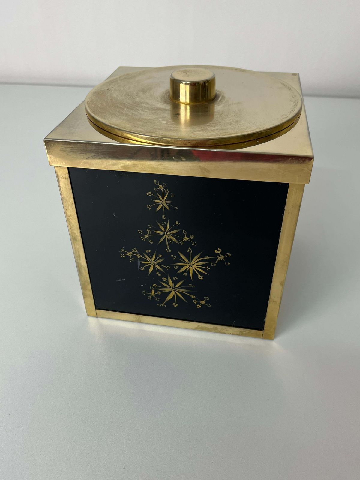 Mid Century Italian Paolo Traversi Brass Ice Bucket, 1960s photo 283.0