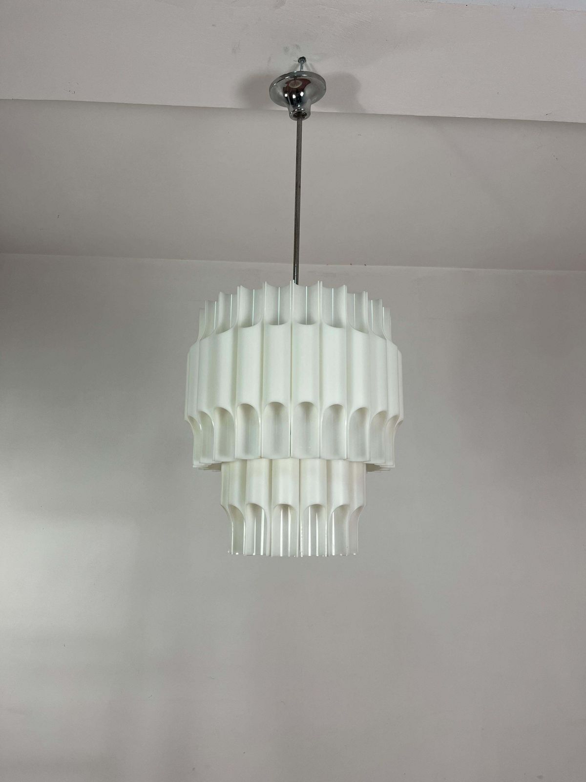 1542.0 Wonderful "Teulada" Model Chandelier By Carlo Ponzio For Harvey Guzzini, 1972 photo