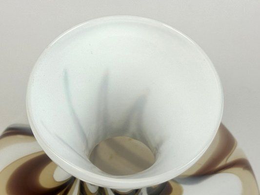 photo furniture Vintage Murano Opaline Florence Vase Attributed To Carlo Moretti, 1970s