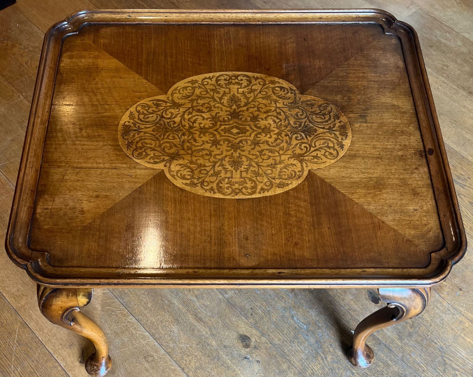Queen Anne Style Coffee Or Lamp Table photo furniture