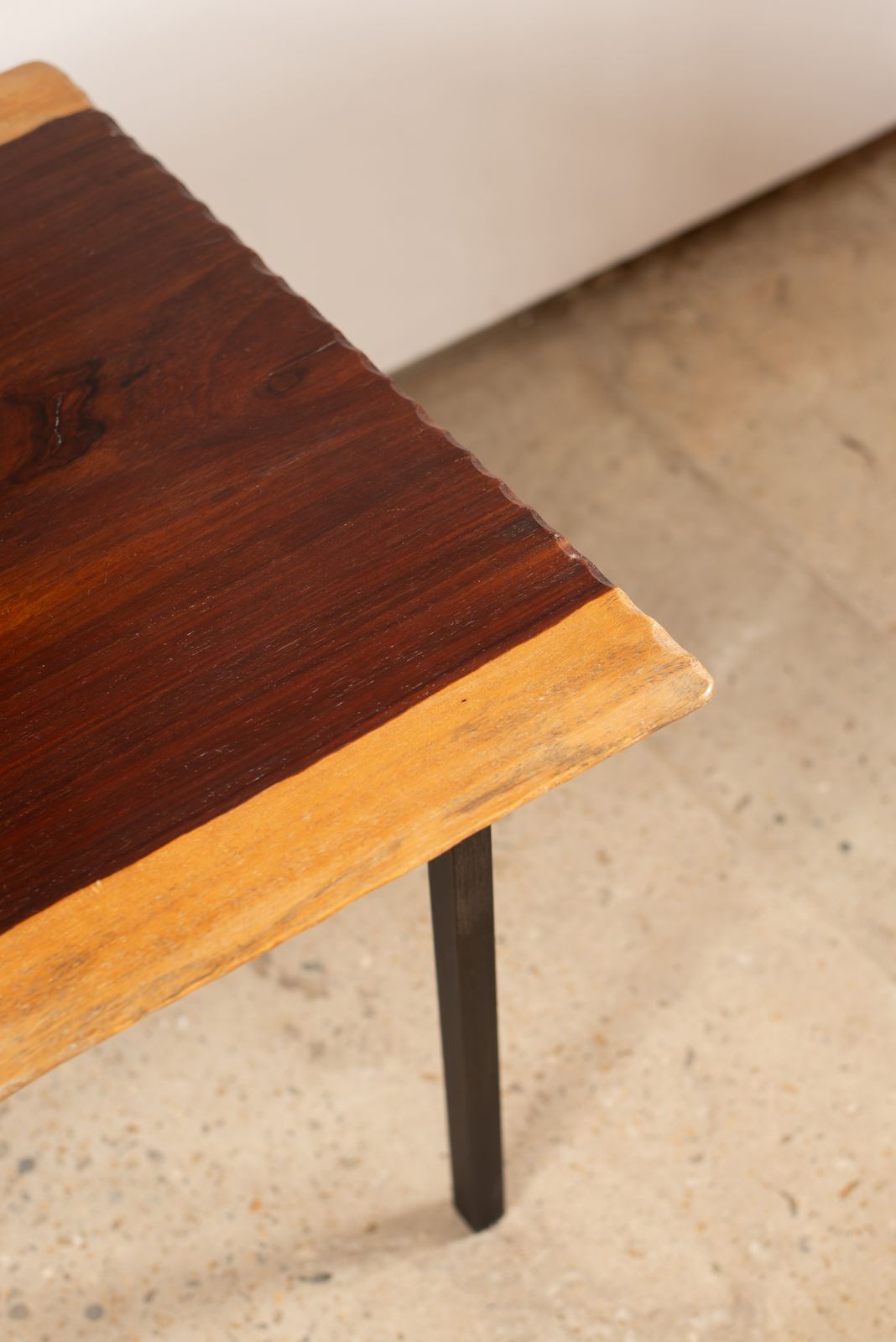 Mid Century French Coffee Table With Sapwood Edge photo Furniture