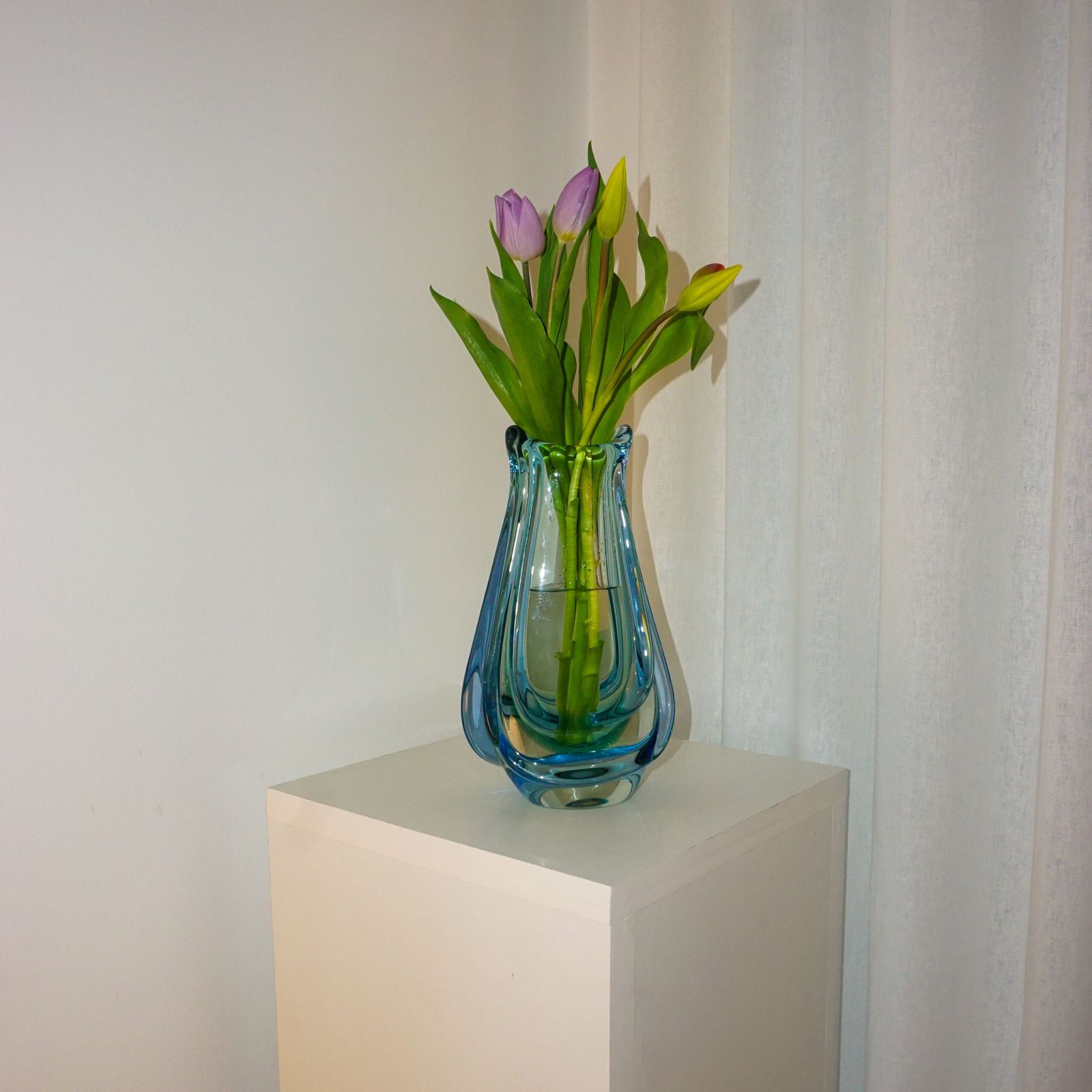 Vase By Frantisek Zemek Mstisov Czech, 1960 photo for sale