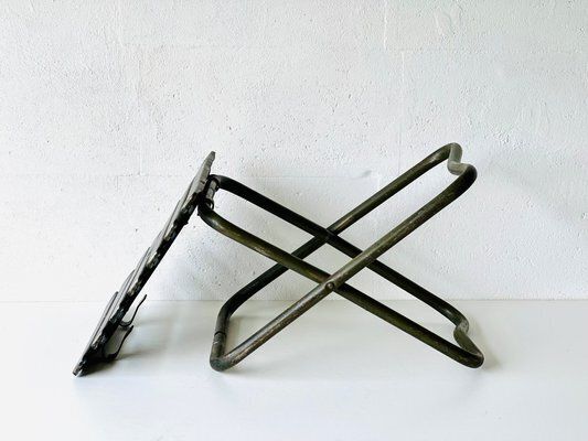 photo vinterior Industriële Opvouwbare Metalen Stoel, Jaren 1970
