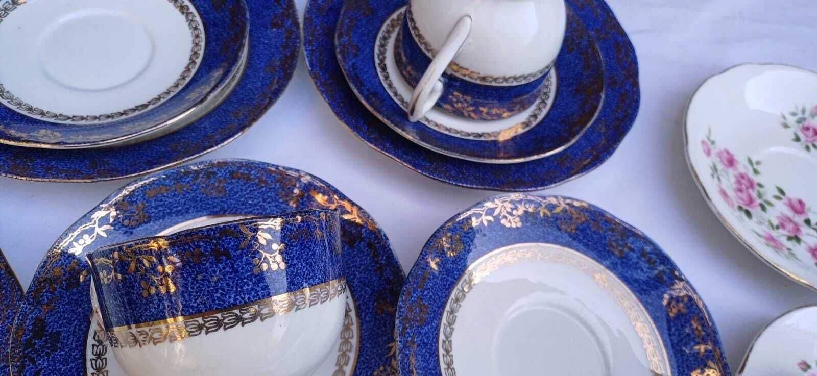 Delightful Collection Of Vintage Cups And Saucers   3 Different Patterns And Producers   29 Pieces In Total, Vintage Tea Party Collection photo 85.0