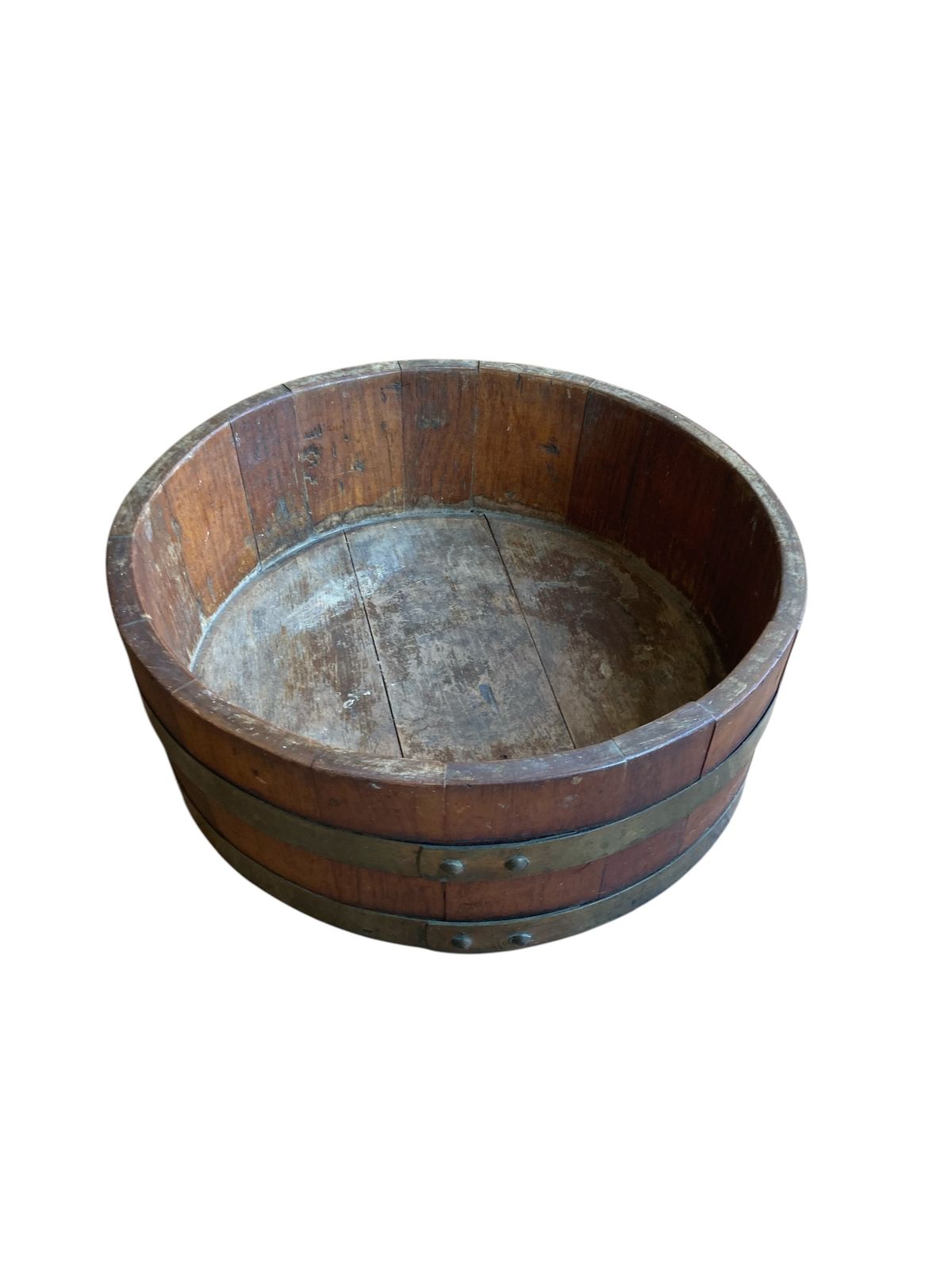 Edwardian Chestnut Wood Planter Or Ice Bucket. photo furniture