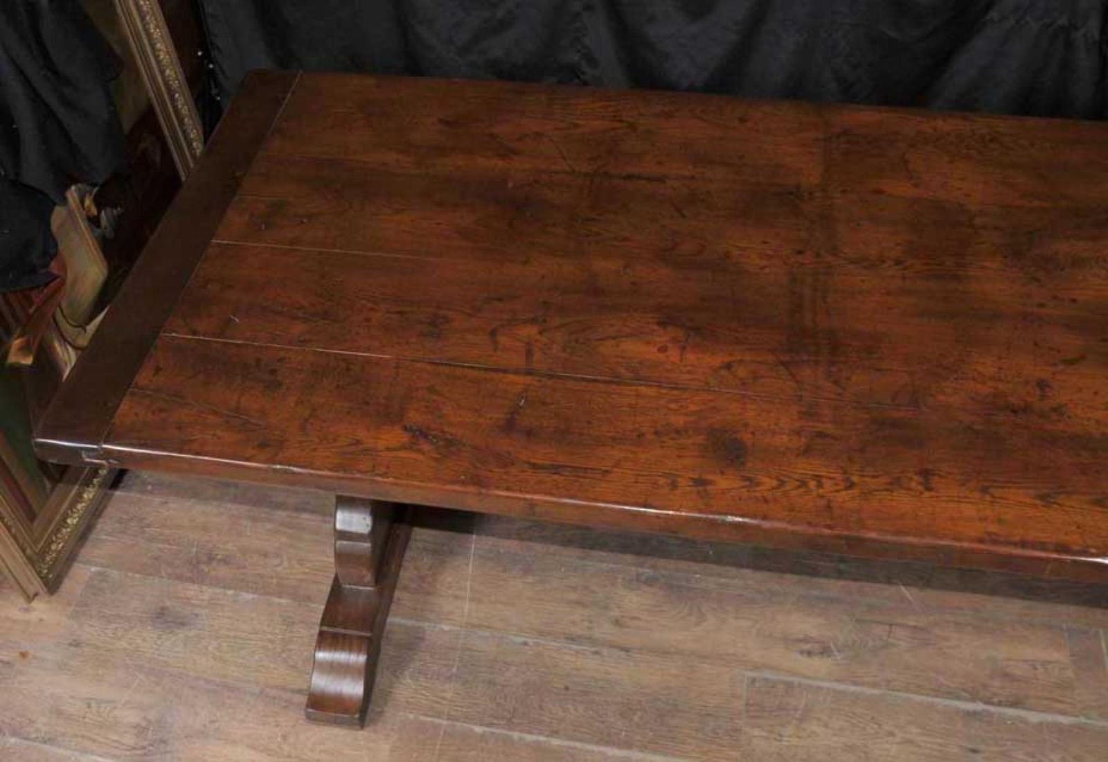 Oak Refectory Table Kitchen Dining Tables Farmhouse Furniture photo for sale