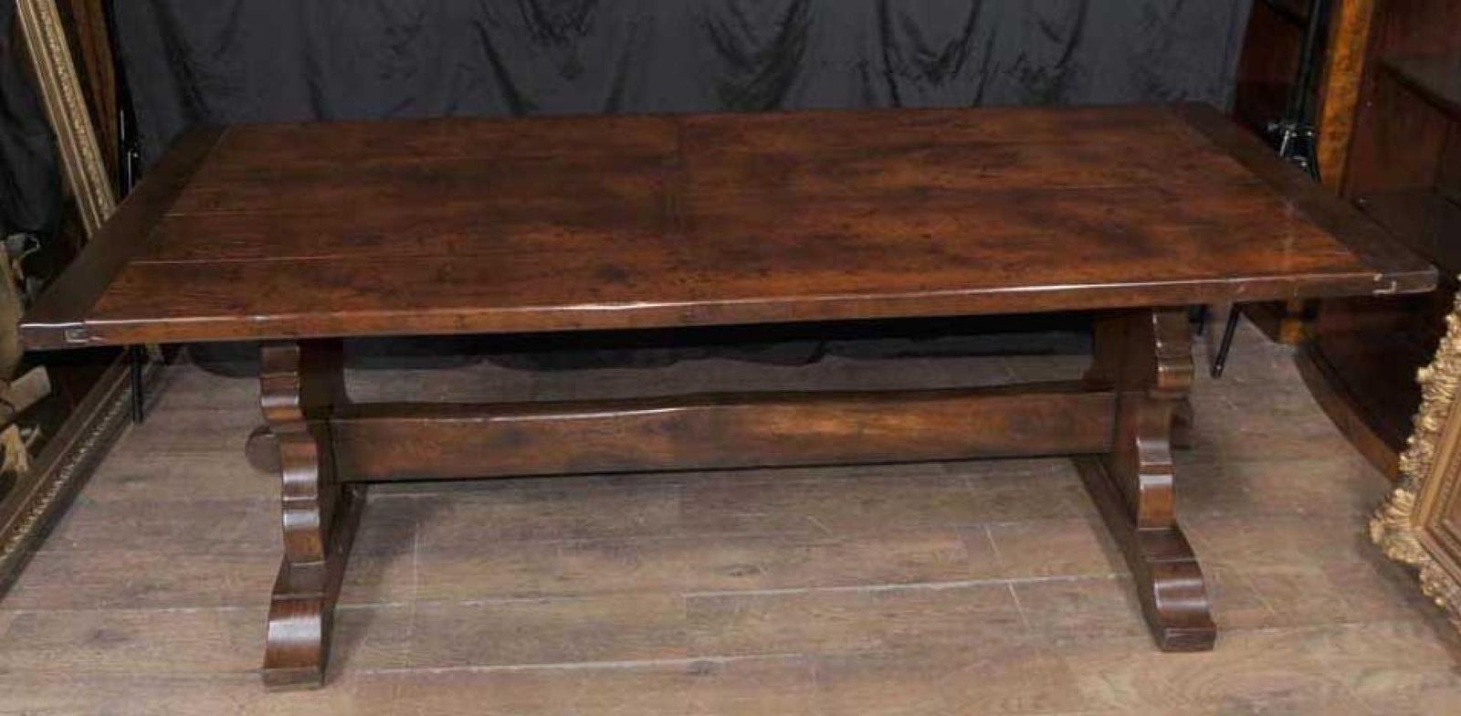 Oak Refectory Table Kitchen Dining Tables Farmhouse Furniture photo vinterior
