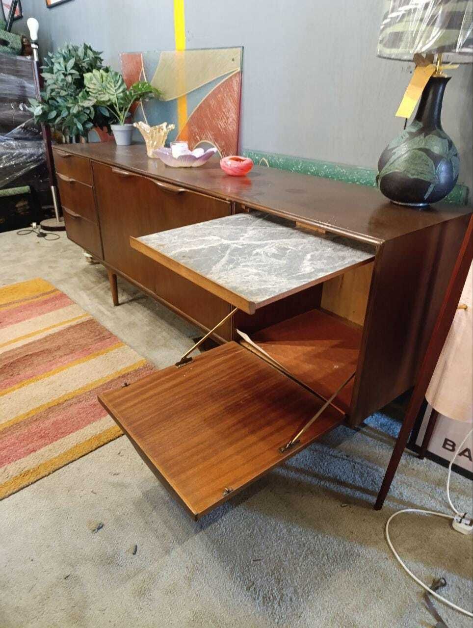 Vintage Mid Century Teak Sideboard By Tom Robertson For McIntosh photo for sale