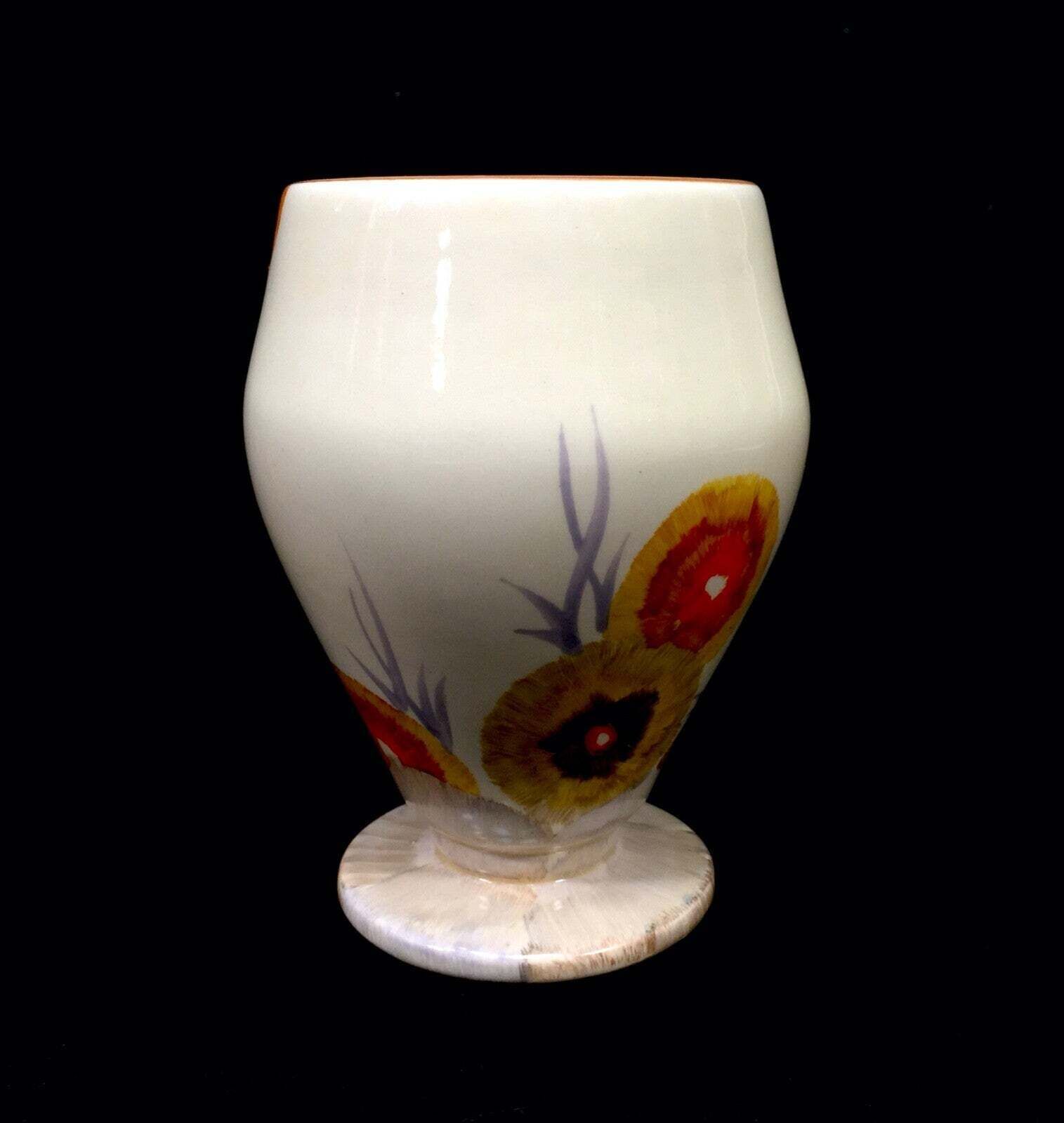 photo furniture Antique Clarice Cliff   Rhodanthe Shape 363 Vase Art Deco Pottery Bizarre C1934