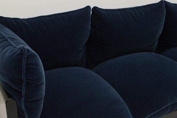 Down Sofa Set By Carlo Bartoli For Rossi Di Albizzate, Italy, 1974, Set Of 3 photo vintage