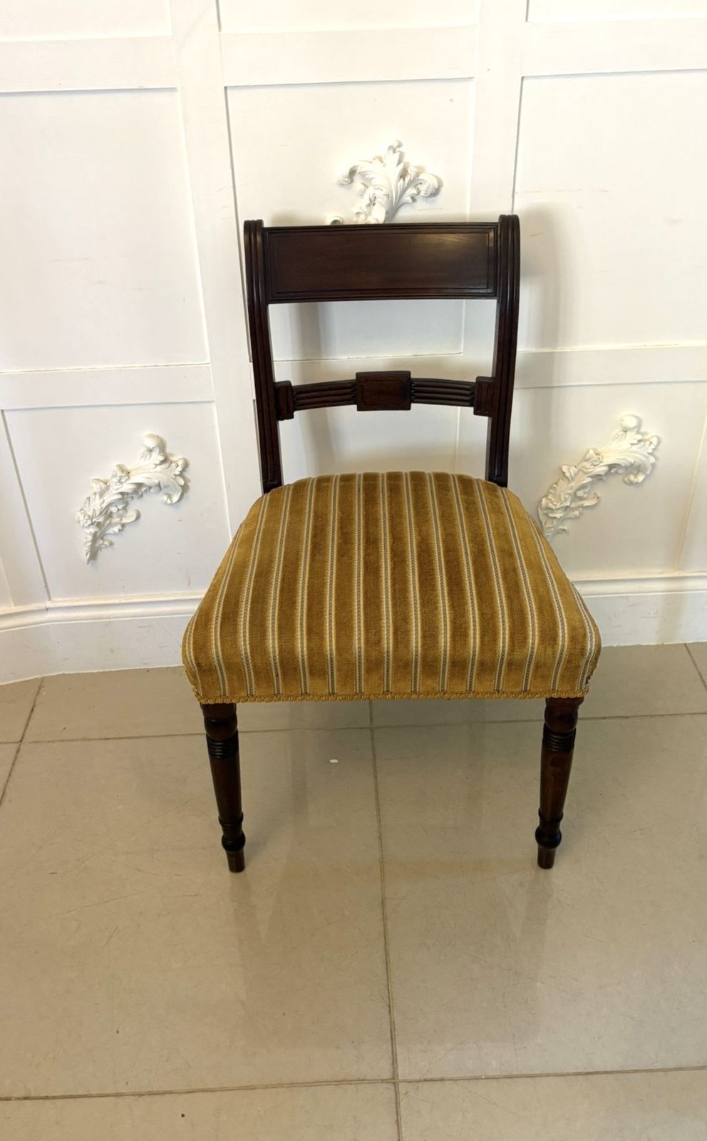 Pair Of Antique Quality Mahogany Side Chairs photo vinterior