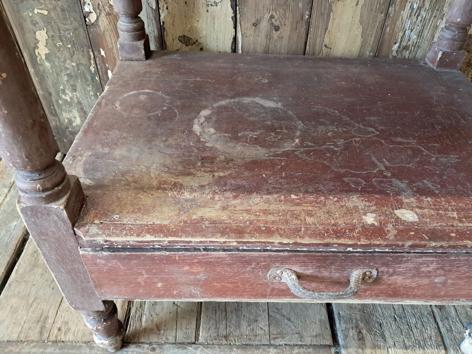 Rustic Side Table photo 335.0