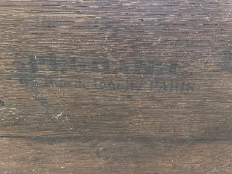 Table De Bistrot En Fonte De Fer Et Plateau Bois photo furniture
