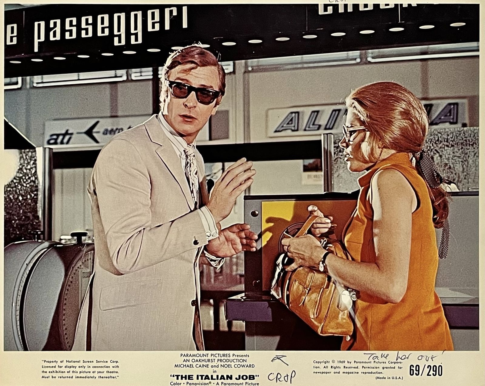 The Italian Job   Original 1969 Lobby Card