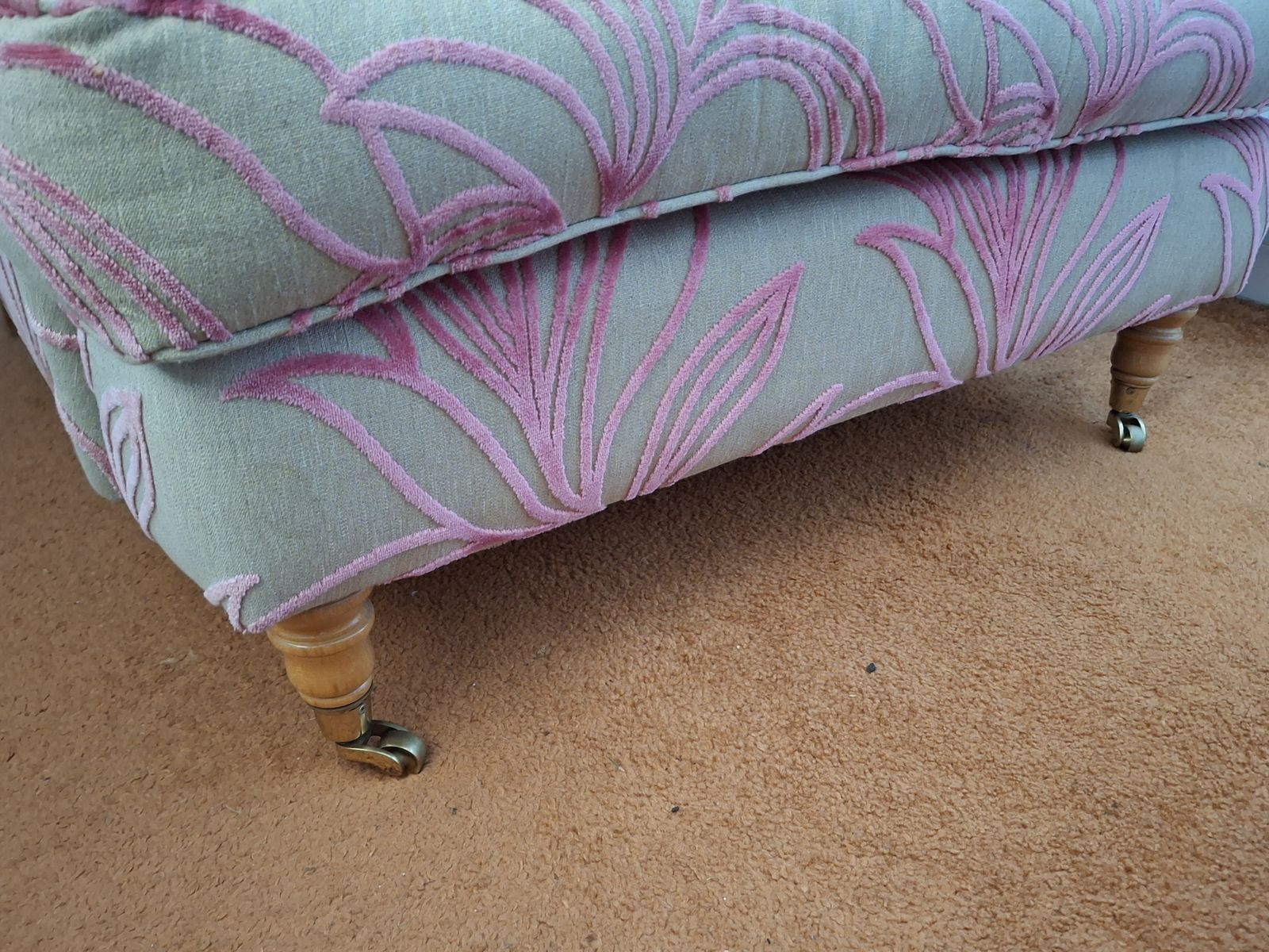 Chaise Longue Armchair With Matching Footstool photo 500.0