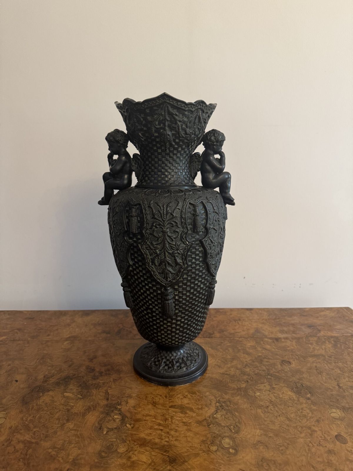 Elegant Pair Of Antique Vases By Bernhard Bloch photo vinterior