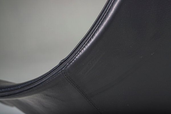 Set Of Leather Armchairs By Rodolfo Dordoni For Matteo Grassi, 1990s photo for sale