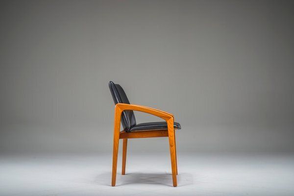 Furniture Mid Century Model 23 Dining Chair By Henning Kjærnulf For Korup Stolefabrik, 1960s photo