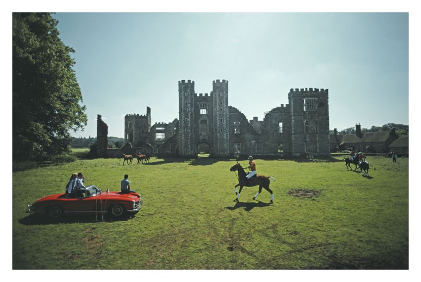 Slim Aarons 'Polo At Cowdray Park' Unframed Archival Pigment Print photo furniture