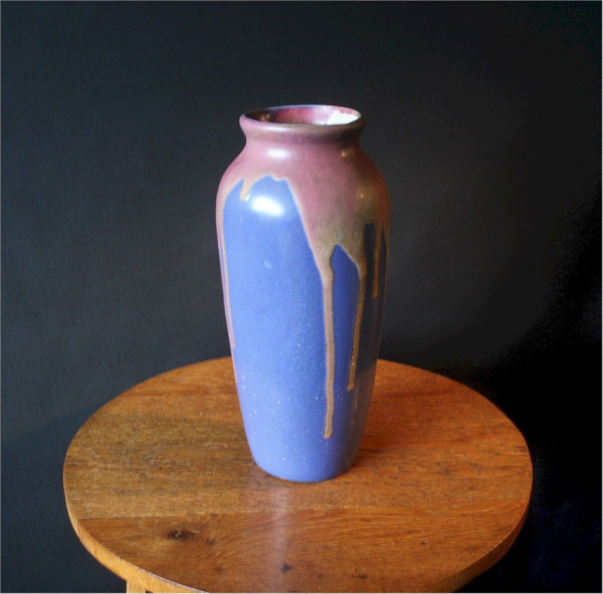 Louis Pointu Vase In The Arts And Crafts Style photo for sale