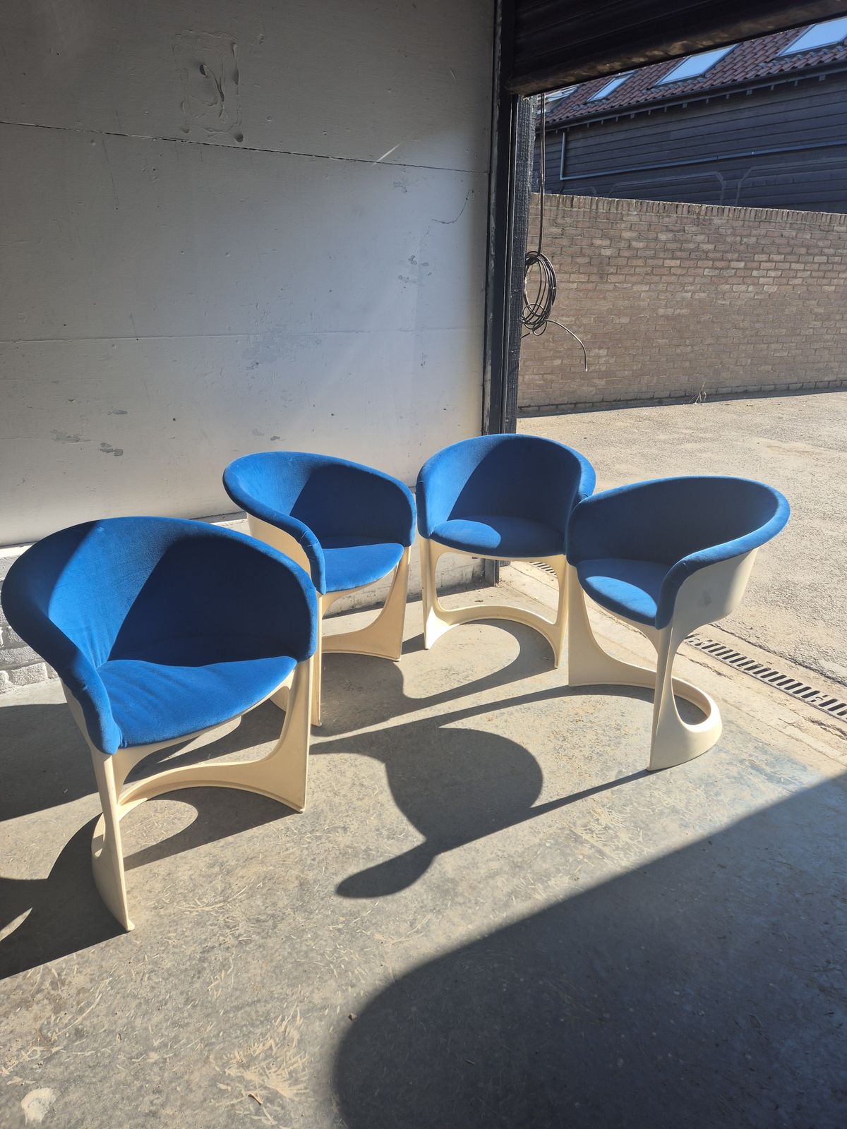 Set Of 4 Dining Chairs By Steen østergaard For Cado, 1960s photo for sale