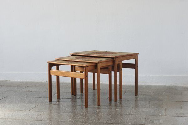 Teak Side Tables By Trioh, 1960s, Set Of 3 photo 1686.0