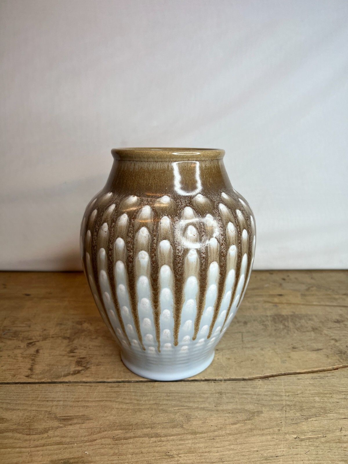 Art Deco Pilkingtons Royal Lancastrian Pottery Vase Eric Bridges Peacock Feather photo Home Decor
