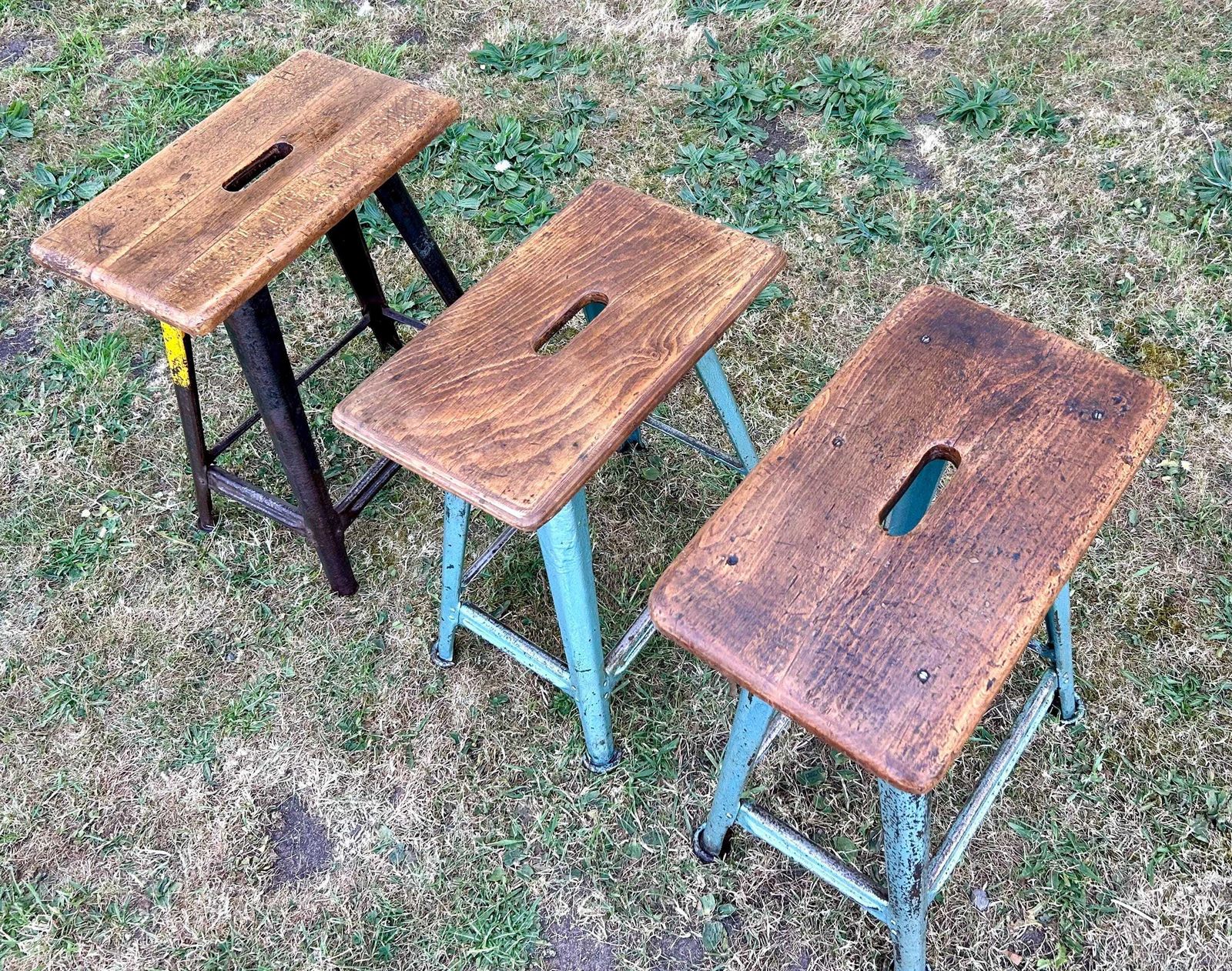 Rowac Robert Wagner Industrial Stool Office Desk Kitchen Chair Vintage Retro Decor Seating Bauhaus Mid Century photo for sale