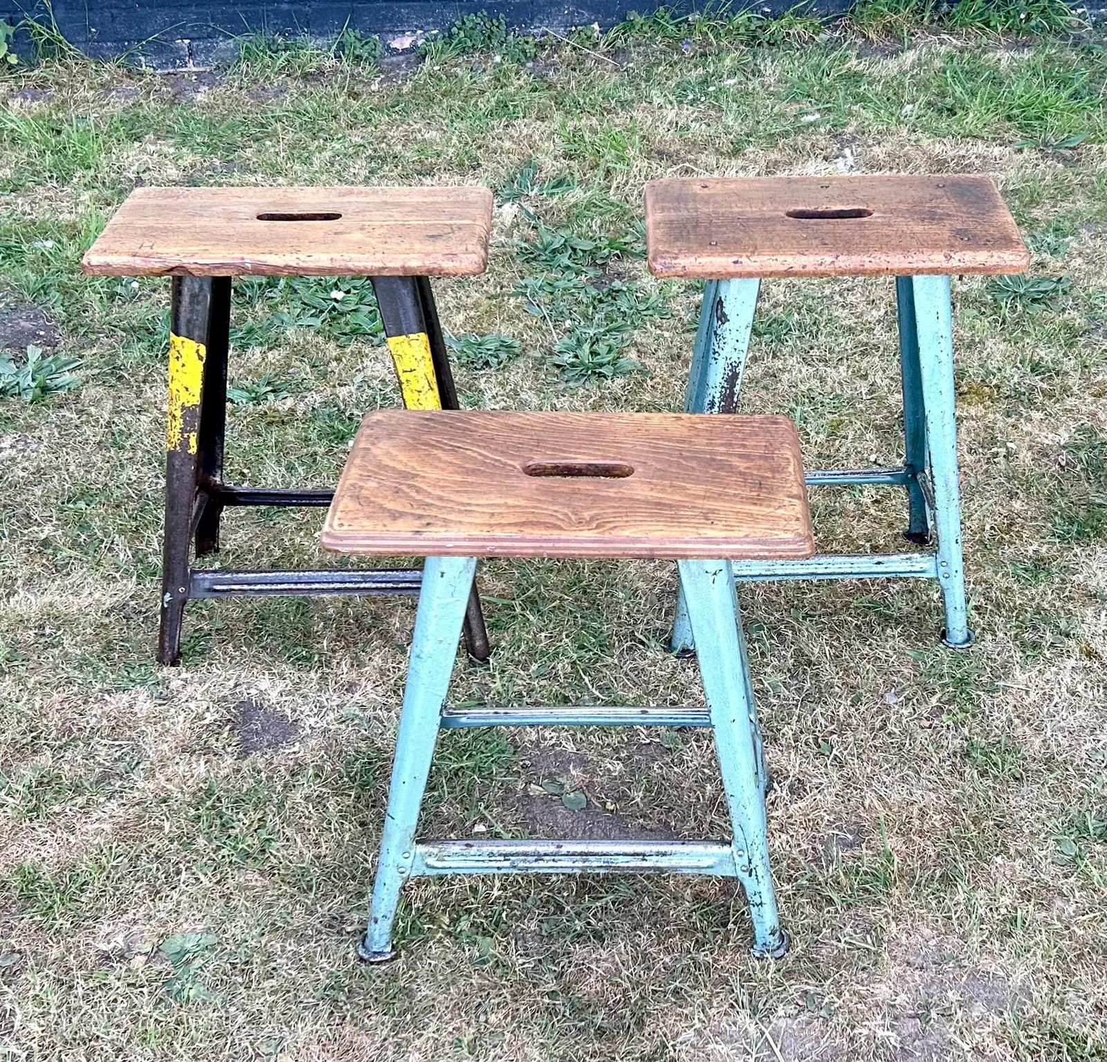 Rowac Robert Wagner Industrial Stool Office Desk Kitchen Chair Vintage Retro Decor Seating Bauhaus Mid Century photo vintage