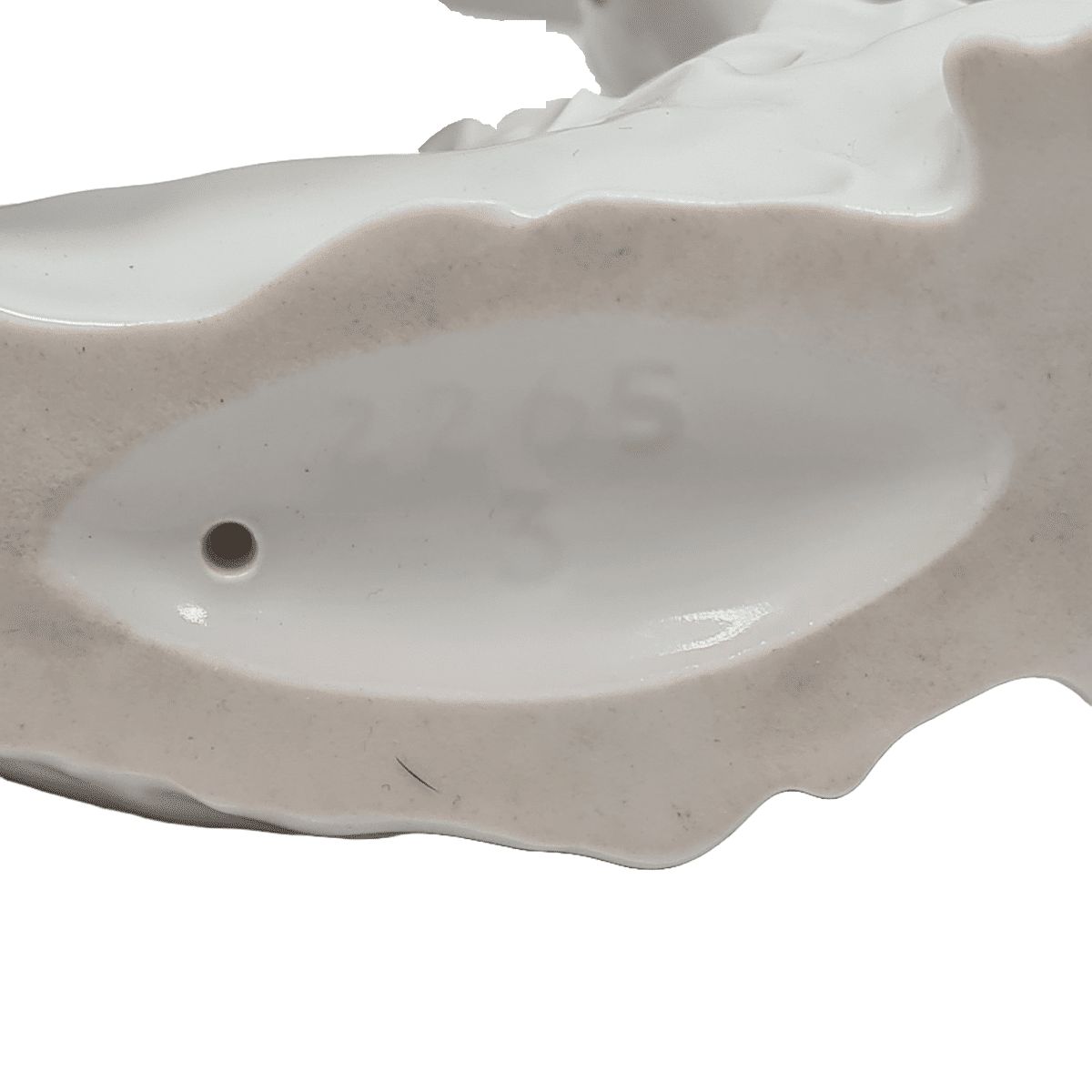 photo for sale Art Deco Porcelain Borzoi Statue Schlaggenwald, 1st Half 1900s