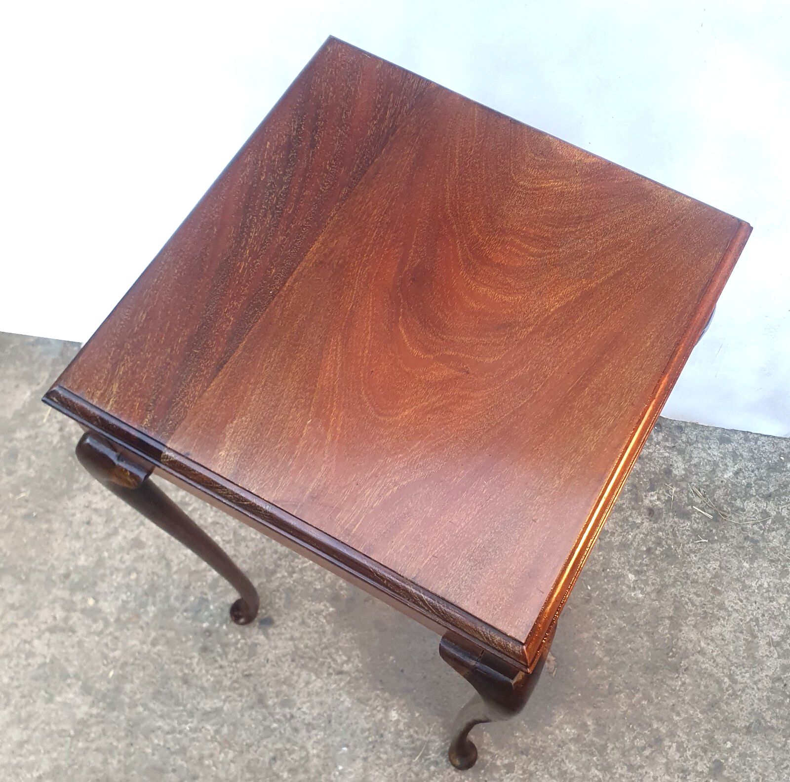Art Deco Style Antique Mahogany Table / Pot / Plant Stand photo for sale