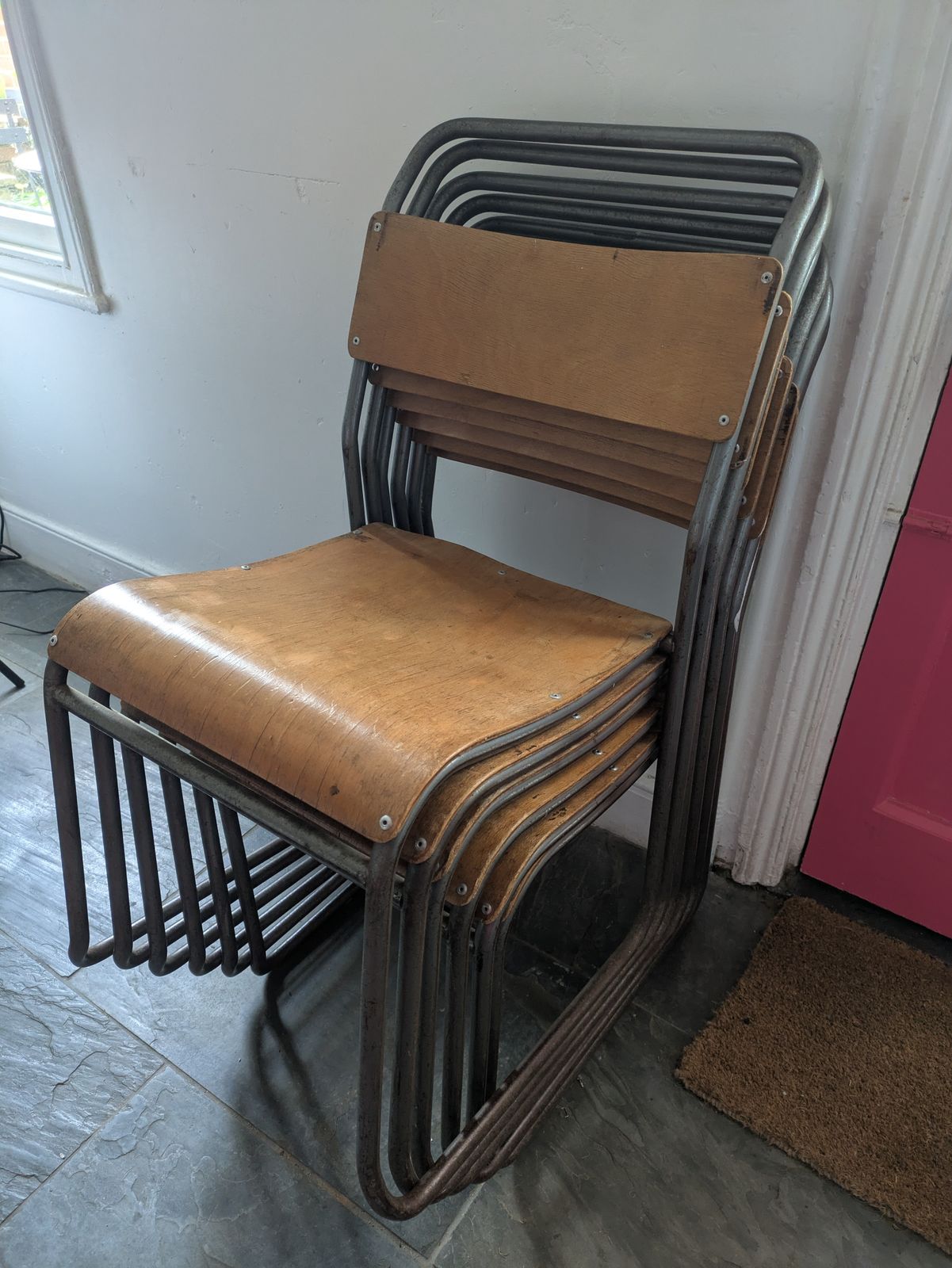 Vintage School Chairs