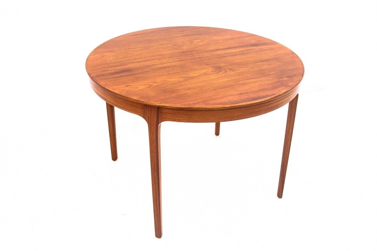 Coffee Table, Danish Design, Signed A.J. Iversen, 1960s. After Restoration. photo 1000.0