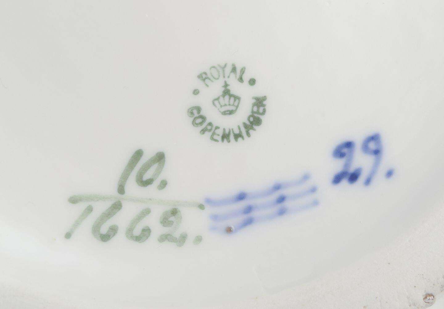 Royal Copenhagen Blue Flower Curved. Round Lidded Porcelain Tureen With Handles. photo buy