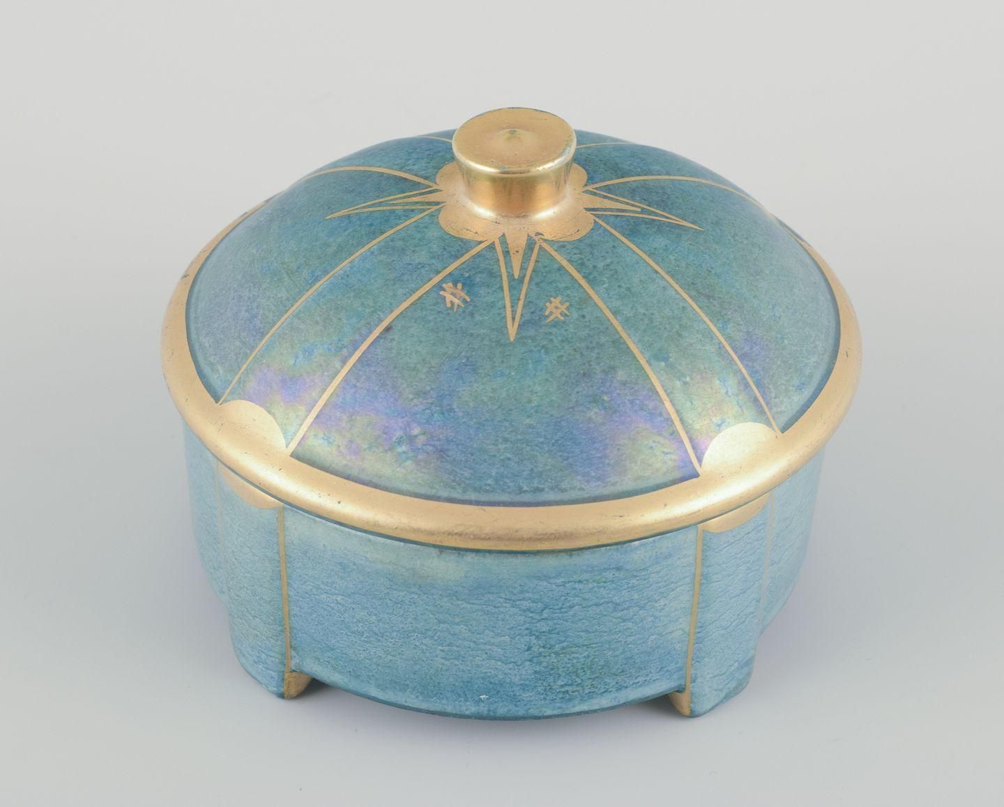 Josef Ekberg For Gustavsberg. Bonbonniere In Porcelain. 1940s photo furniture