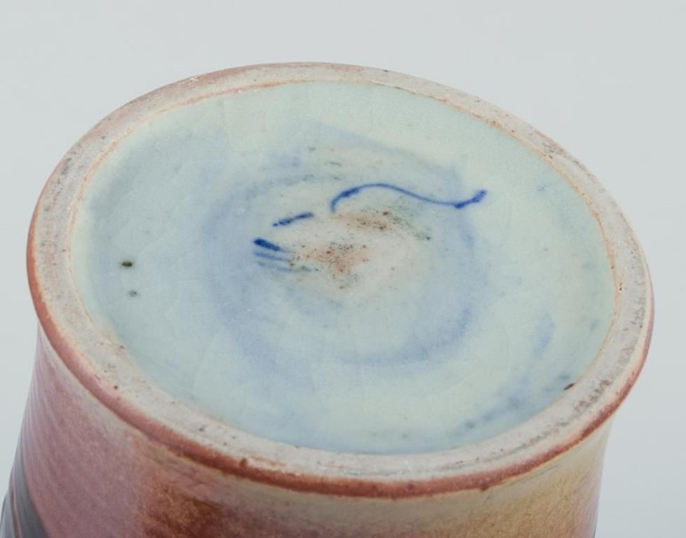 Nils Thorsson For Royal Copenhagen. Large Unique Ceramic Vase. 1930s/40s photo vintage