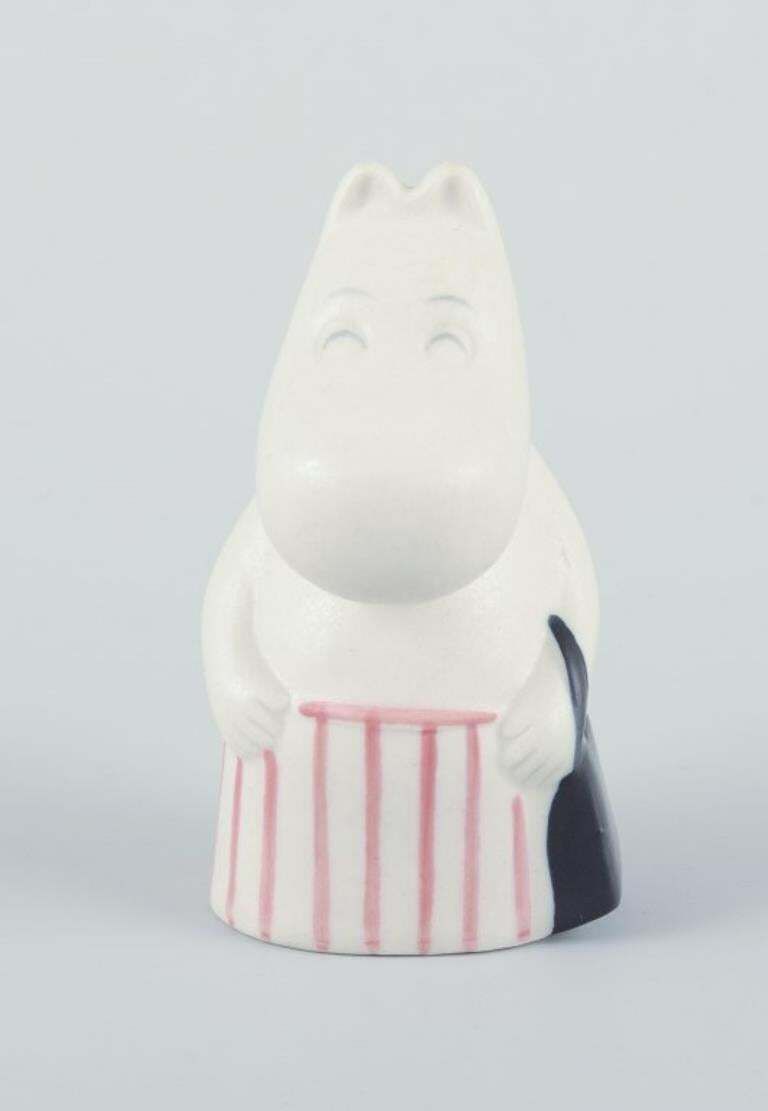 Arabia, Finland. Hand Painted Ceramic Figurine Of Moominmamma From The Moomins. photo for sale