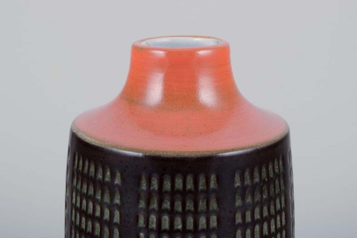 Mari Simmulson For Upsala Ekeby, Sweden. Ceramic Vase In A Modernist Style. photo Home Decor