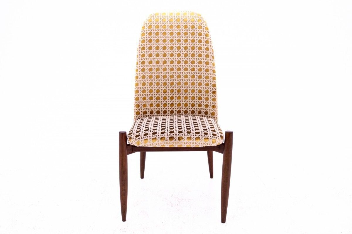 Set Of Art Deco Chairs, Czechoslovakia, 1950s. After Renovation. photo buy