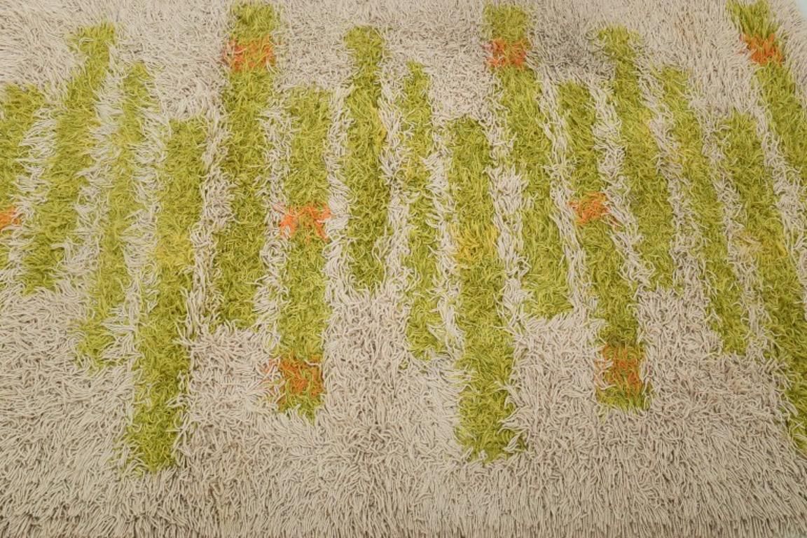 Swedish Textile Designer. Blekinge Rya. Large Carpet In Pure Wool. photo furniture